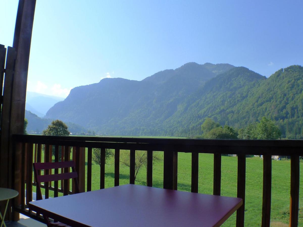 Duplex Confortable Avec Balcon Sud, Animaux Admis Et Parking - Fr-1-629-133 Samoëns Dış mekan fotoğraf